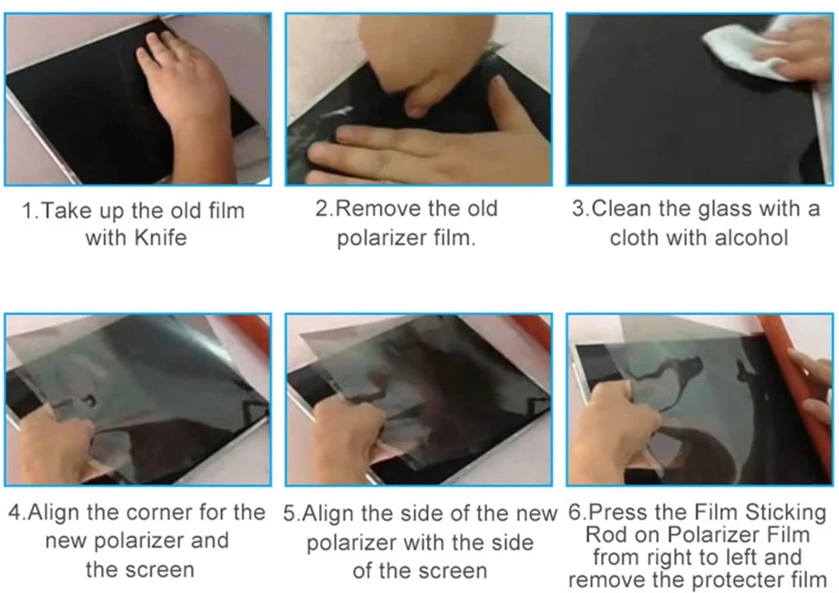 How to use polarizer film How to use polarizer film